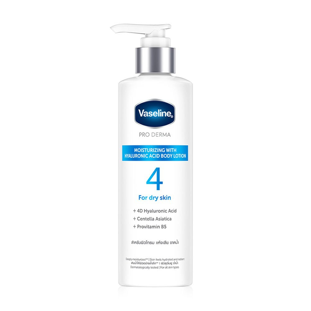 วาสลีน Vaseline Pro Derma Moisturizing with Hyaluronic Acid Body Lotion ...