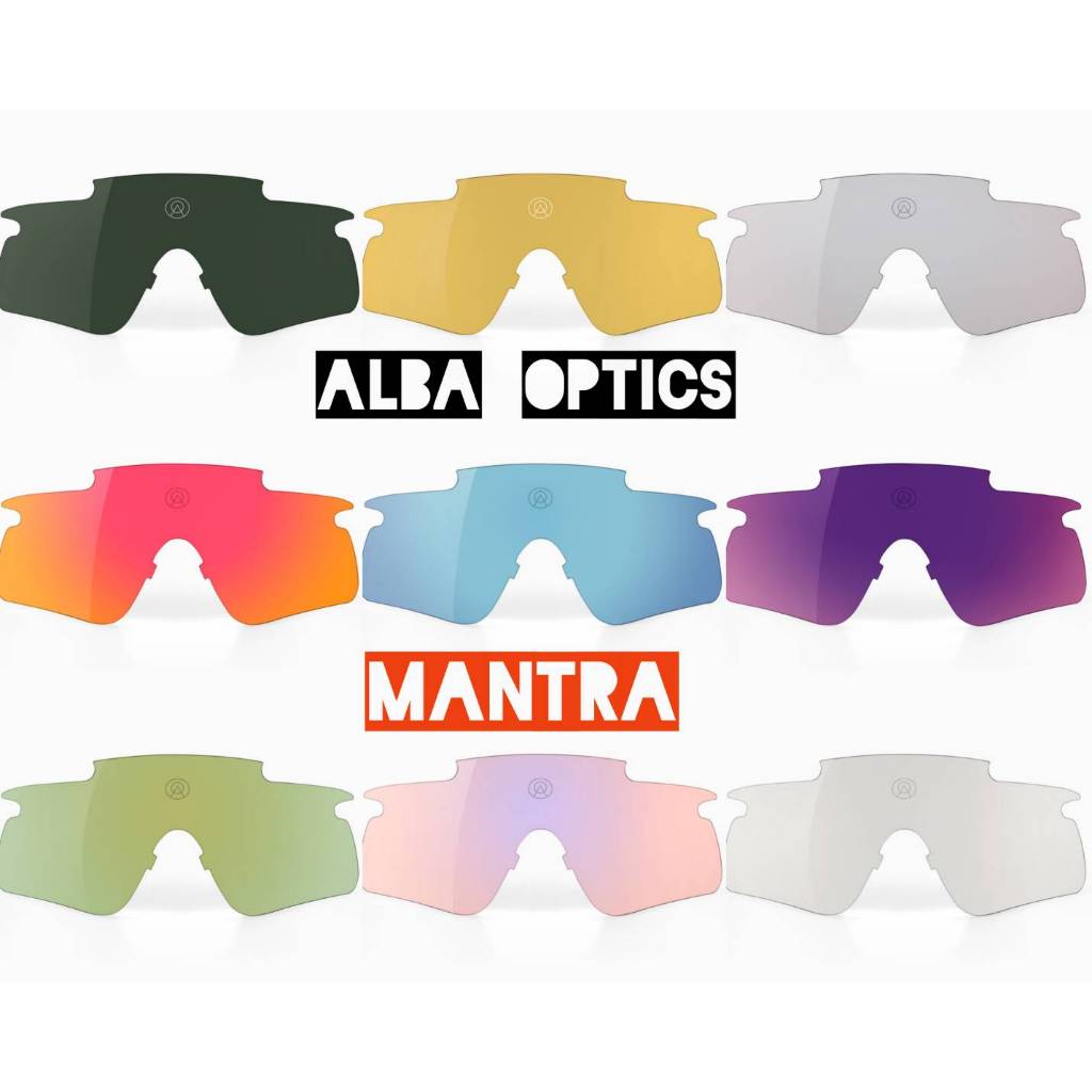 Replacement Lens เลนส์แว่นปั่นจักรยาน ALBA OPTICS ของแท้ รุ่น Mantra ...