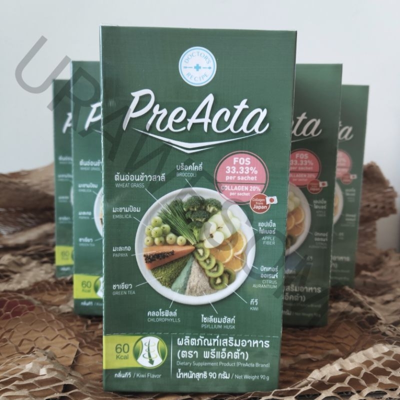 PreActa พรีแอ็คต้า (6ซอง) Exp140227 ไฟเบอร์ดีท็อกซ์ (fiber detox) ปรับ ...