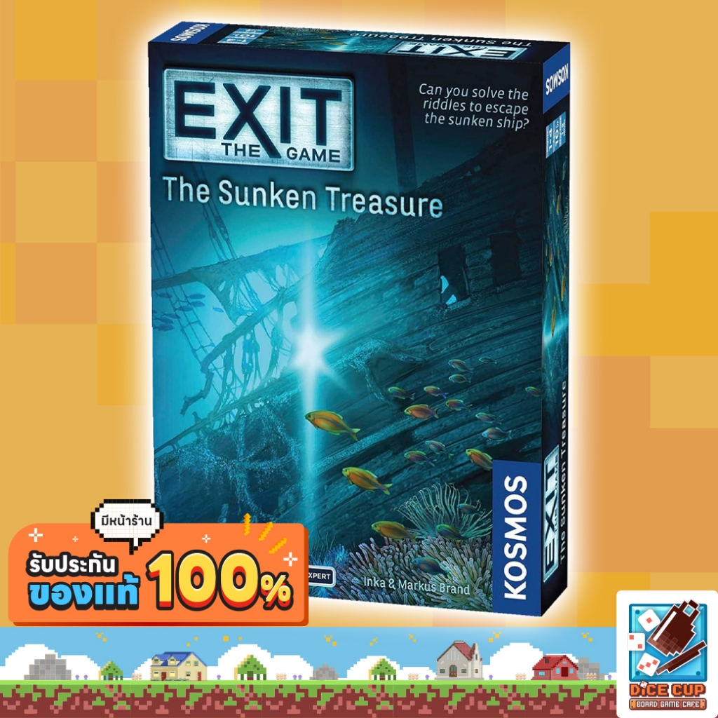 [ของแท้] Exit: The Game - The Sunken Treasure Board Game | Shopee Thailand