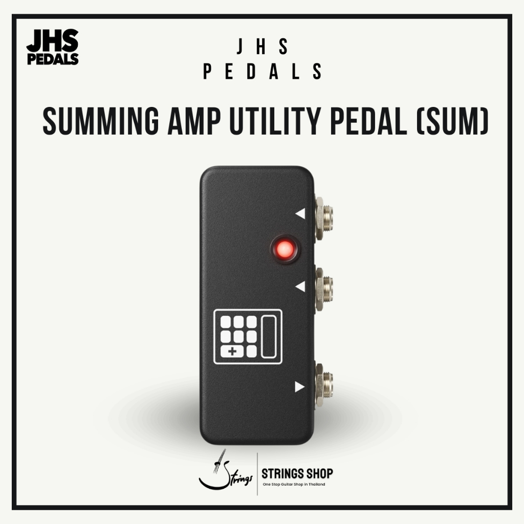 JHS Summing Amp Guitar Pedal - Input Signal Blender For Parallel Effects Routing