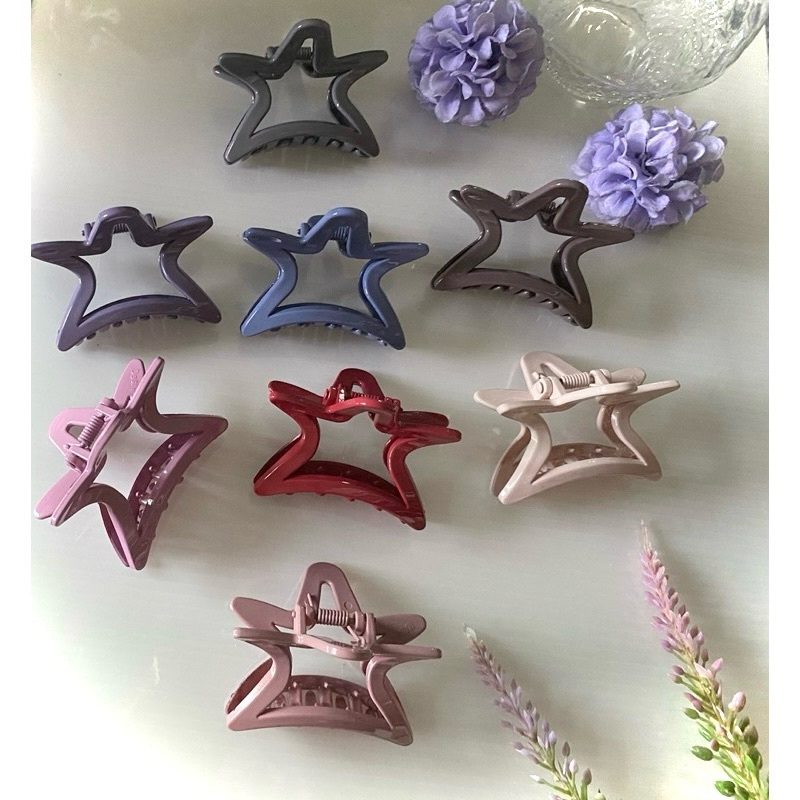 กิ็บหนีบผมเกาหลี🇰🇷5.5cm นำเข้าจากเกาหลี ของแท้ รุ่นดาว น่ารักมาก คุณภาพ ...