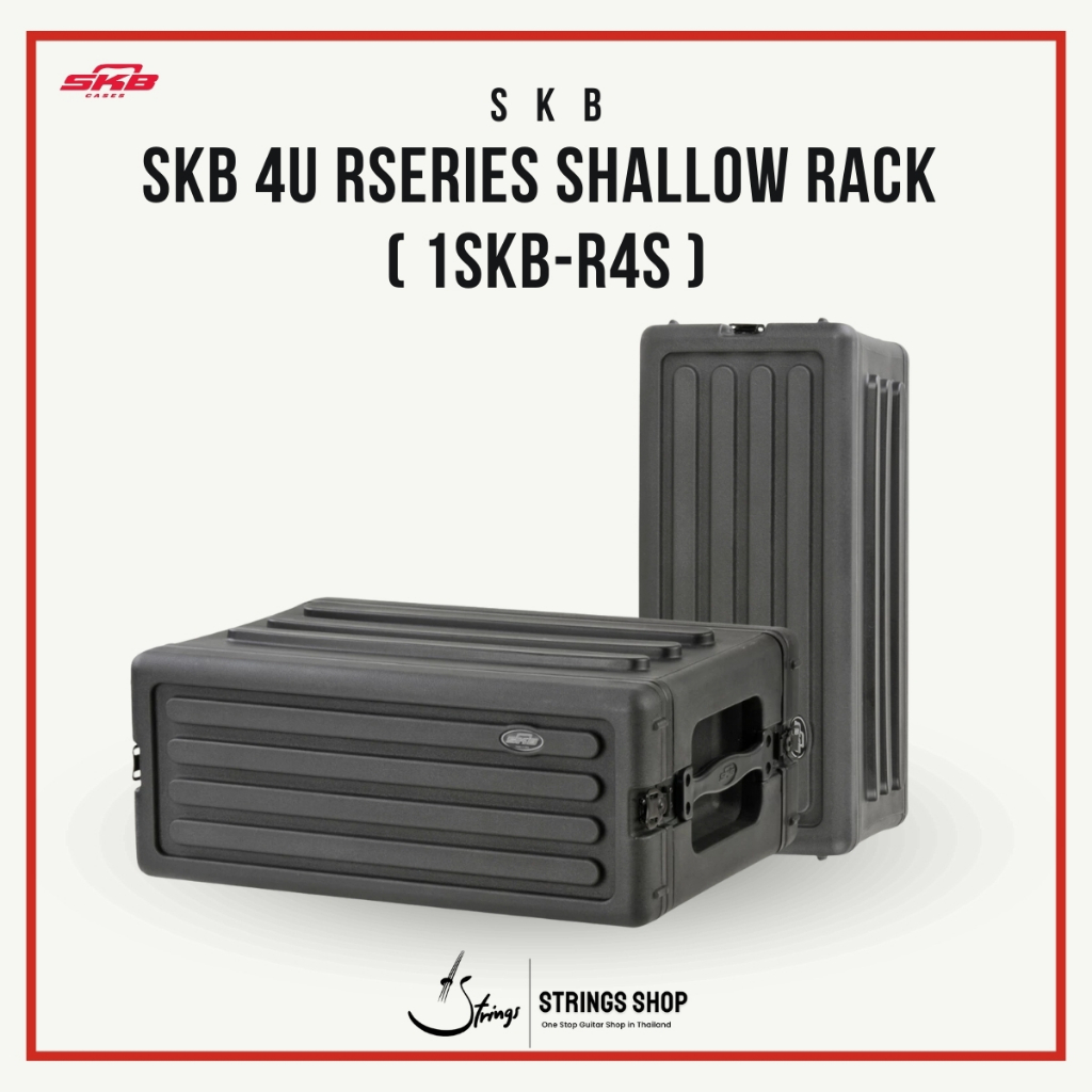 กระเป๋า/เคส กล่องแร็ค SKB 4U rSeries Shallow Rack ( 1SKB-R4S ) | Shopee ...