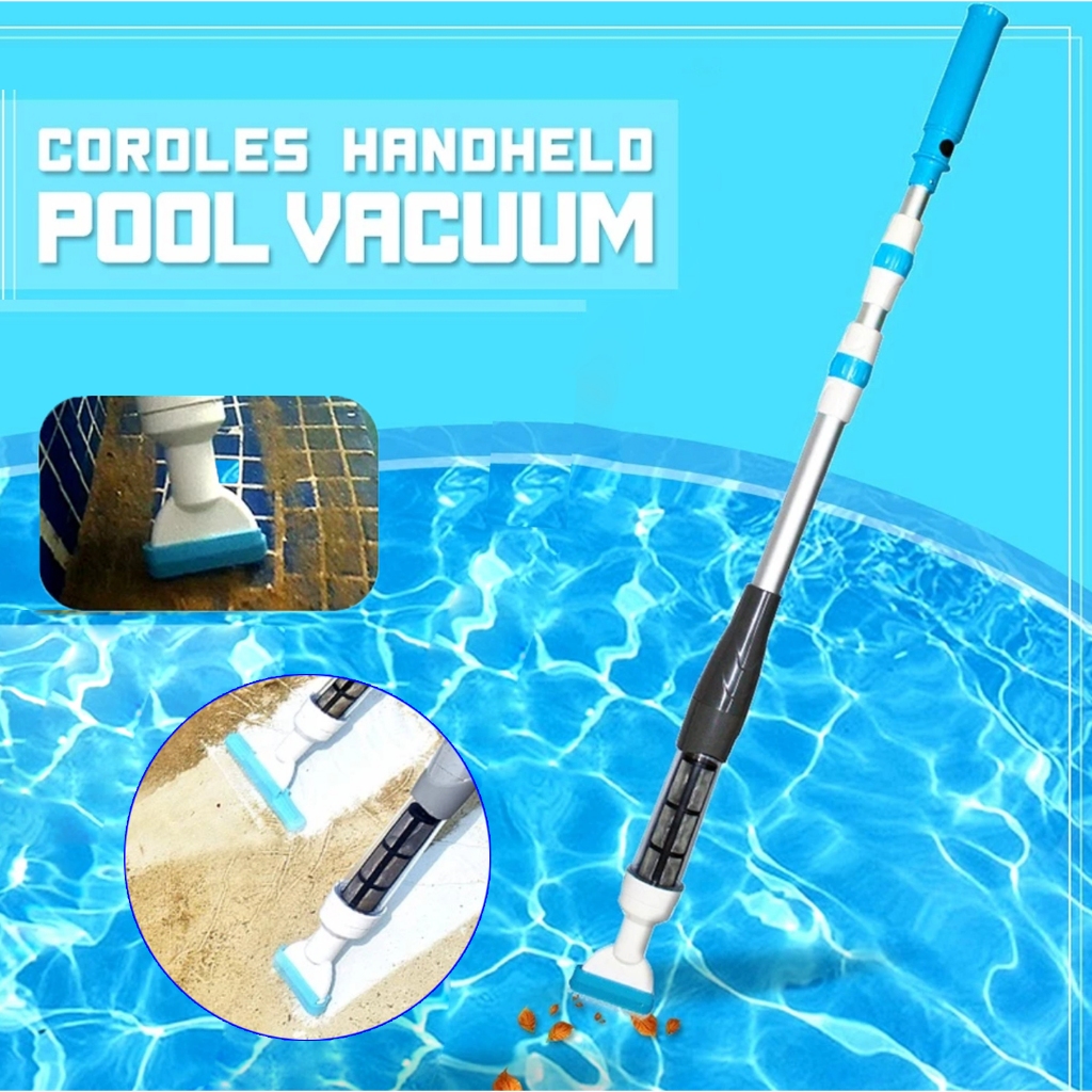 【Free Shipping】Electric Pool Vacuum Cleaner แบบชาร์จไฟได้ การทําความ ...