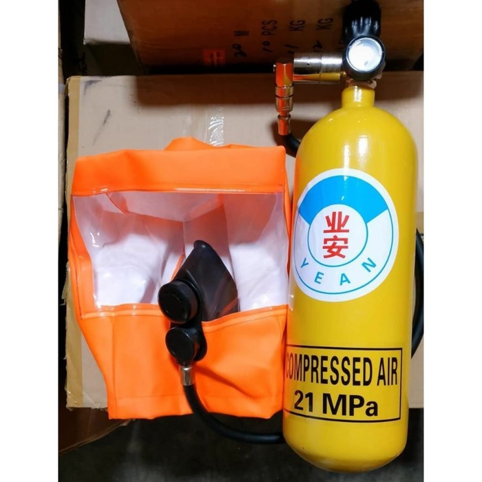 EEBD Set Model Type: TH/15 (ชุดเครื่องช่วยหายใจ) | Shopee Thailand