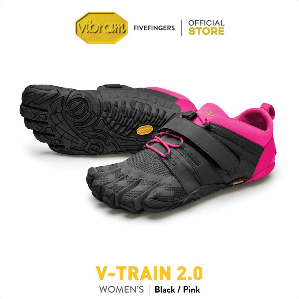 Vibram FiveFingers รองเท้าผู้หญิง รุ่น V-Train 2.0 (Black/Pink) 20W7703 ...