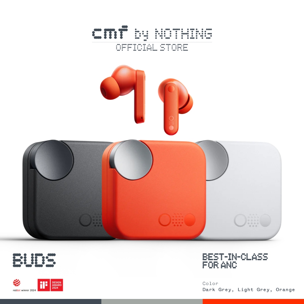 CMF by Nothing - Buds, BEST-IN-CLASS FOR ANC หูฟังไร้สาย Earbuds ...