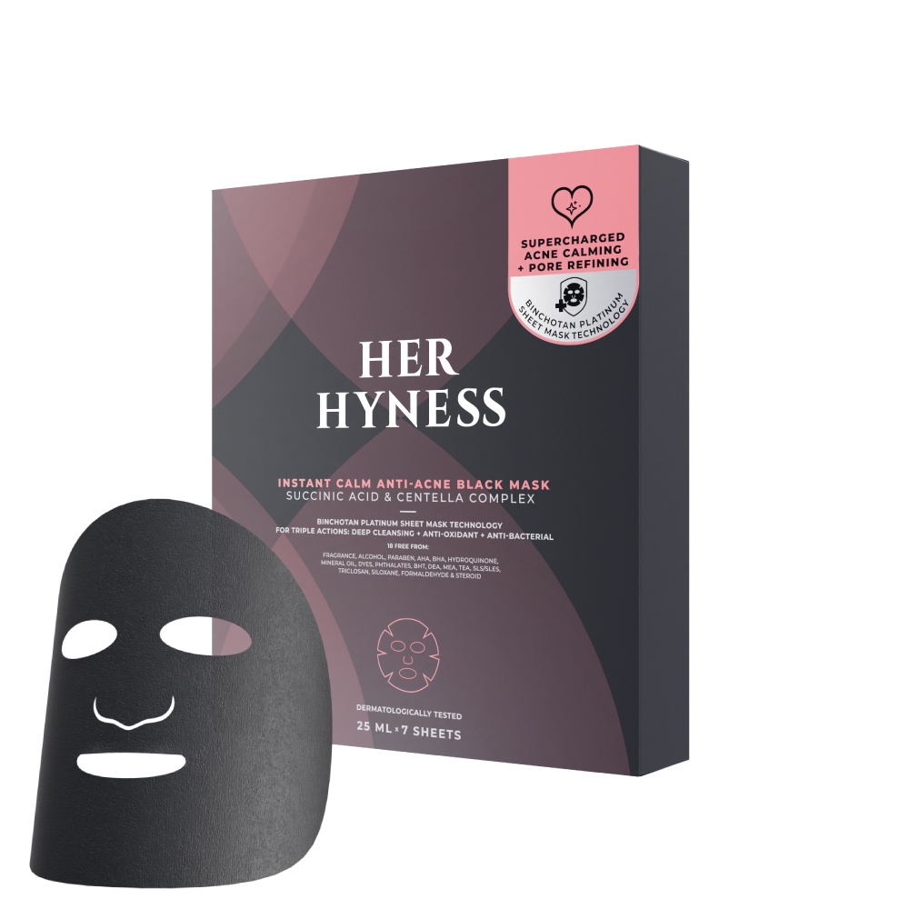 Instant Calm Anti-Acne Black Mask Box