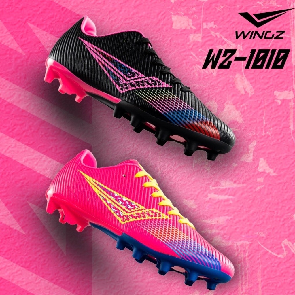 Wingz รองเท้าฟุตบอล รองเท้าสตั๊ด รุ่น WZ-1010 สีใหม่ล่าสุด | Shopee ...
