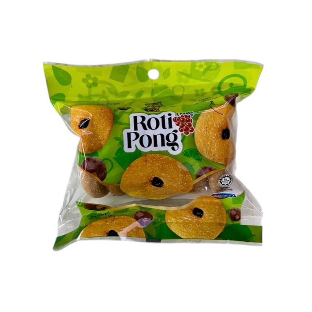 Roti Pong โรตีโป่ง ขนมปังอบนิ่มหน้าลูกเกด | Shopee Thailand