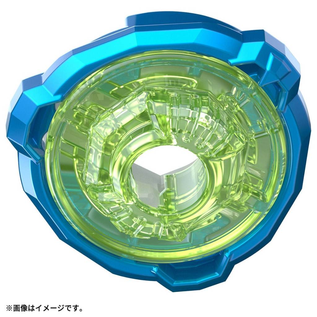Beyblade X UX-00 Aero Pegasus 3-70A Double Metal Coat Blue Green