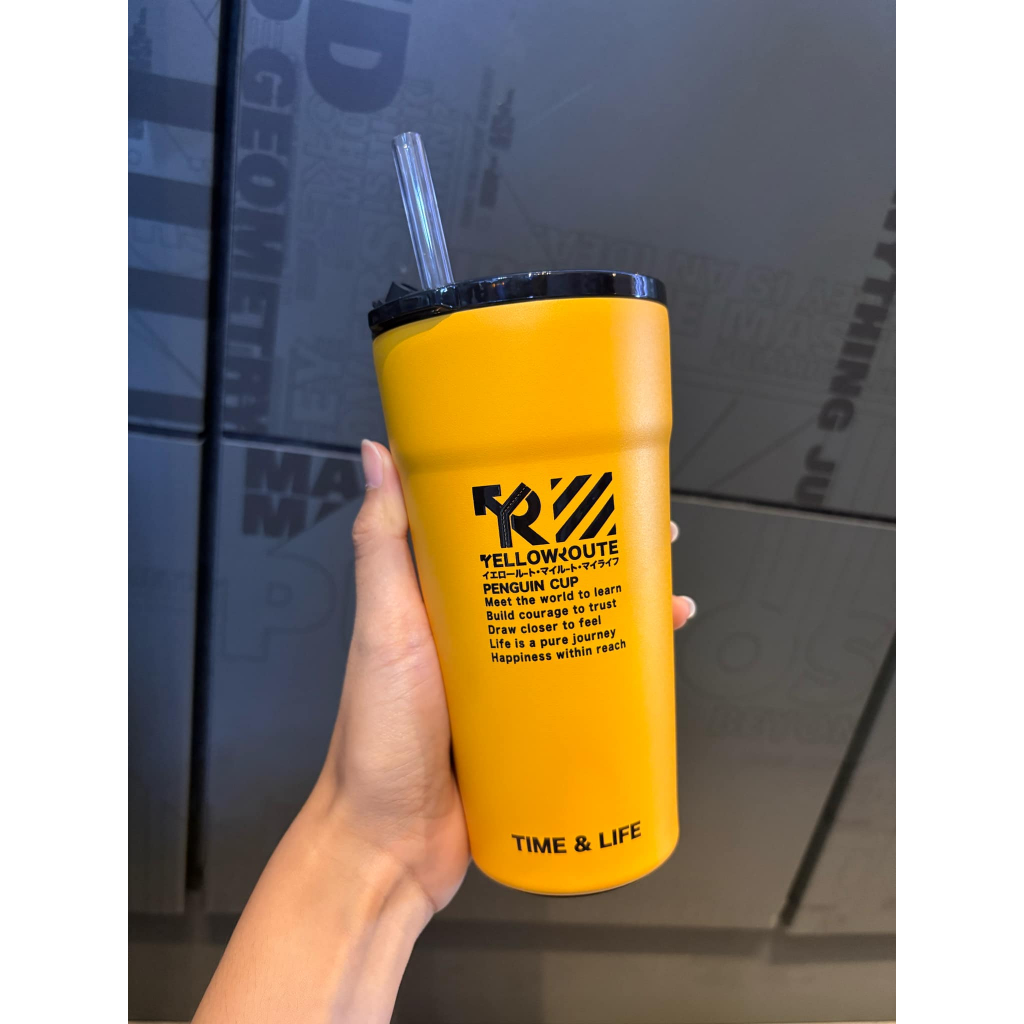 YELLOW ROUTE YR PENGUIN CUP แก้วเก็บอุณหภูมิ – YELLOW | Shopee Thailand