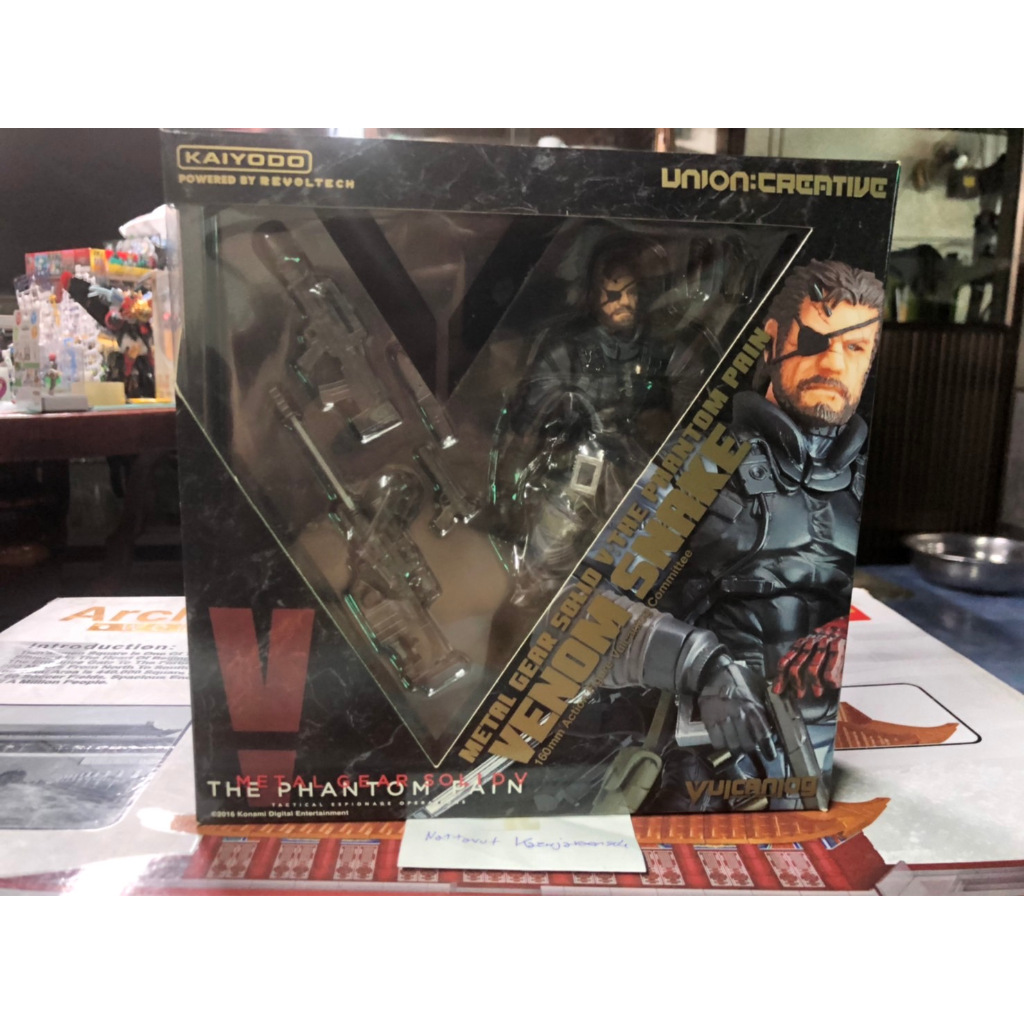 VulcanLog Metal Gear Solid Venom Snake 1/12 มือสอง ของครบ สภาพดี MGS ...