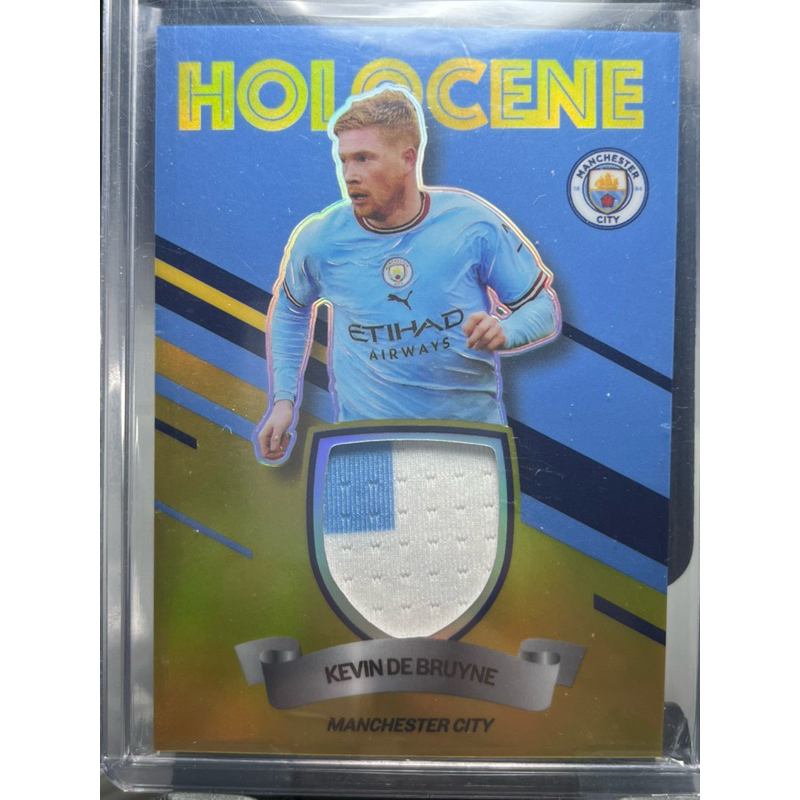 Card Football การ์ดบอล KDB เควิน เดอบรอย พร้อมชิ้นส่วนเสื้อที่เขาสวม ...