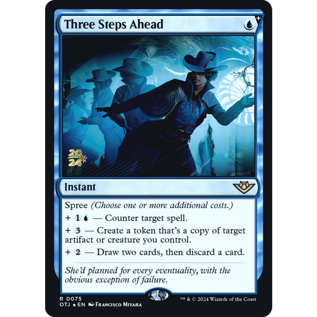 Three Steps Ahead (Extended Art) [Outlaws of Thunder Junction] main image 0
