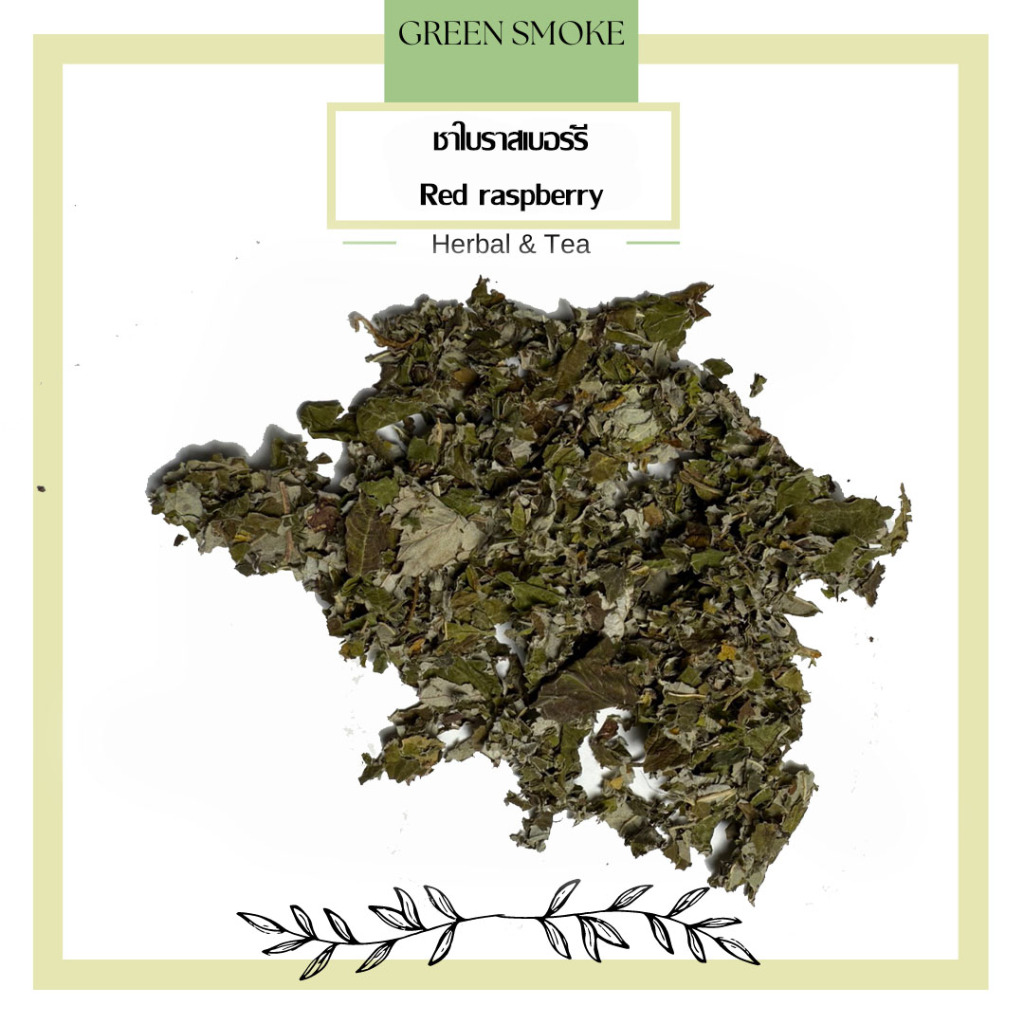 Red Raspberry Leaf Tea ใบราสเบอร์รี่ (Rubus idaeus) | Shopee Thailand
