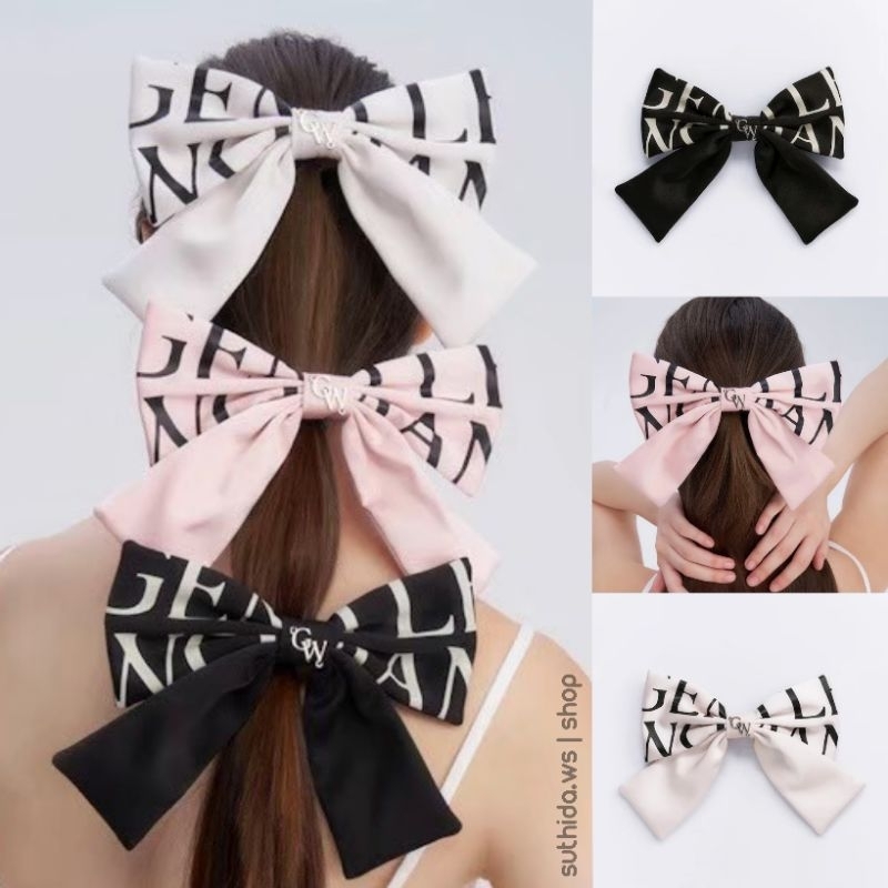 กิ๊ฟโบว์ติดผม กิ๊บโบว์ติดผม GENTLE WOMAN รุ่น LIE RIBBON CLIP | Shopee ...