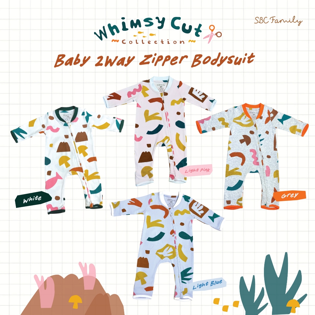 SBC Family_ชุดนอน 2way zipper Whimsy Cut | Shopee Thailand