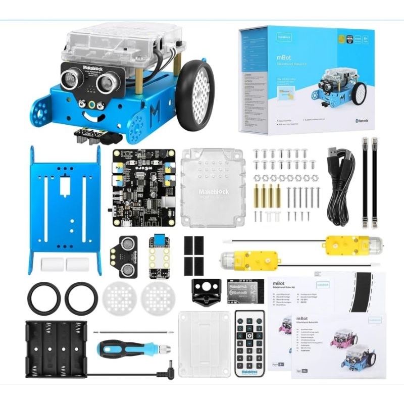 Makeblock mBot Programming Robot Toy Kit STEM สีชมพู ของใหม่ | Shopee ...