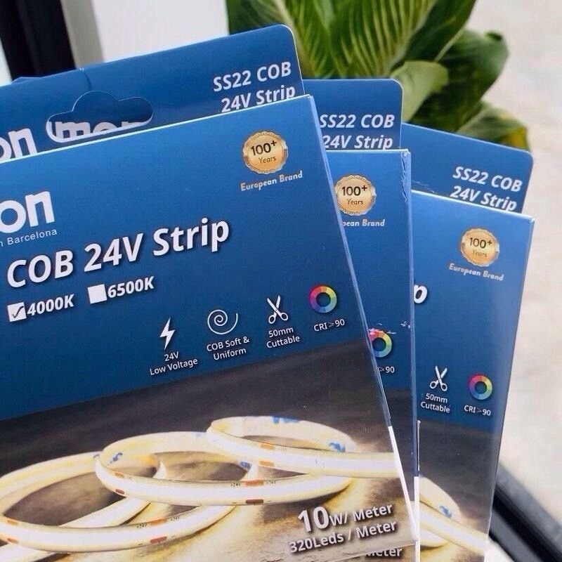 SIMON ไฟเส้น ไฟริบบิ้น COB LED Strip light 24V ความยาว 5m | Shopee Thailand
