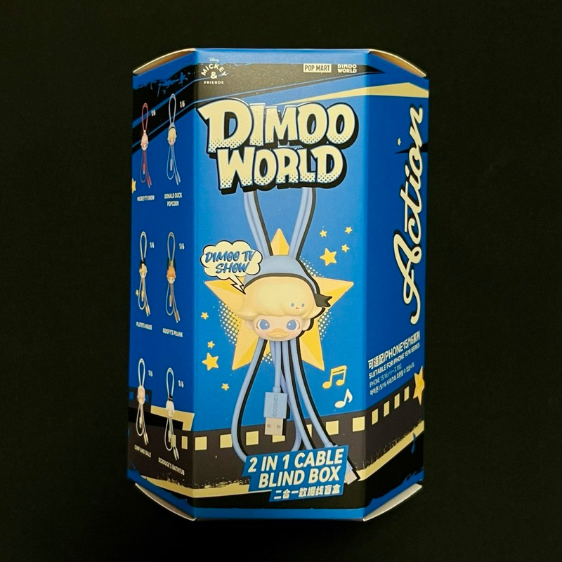 DIMOO WORLD DISNEY Series-2 in 1 Cable | Shopee Thailand