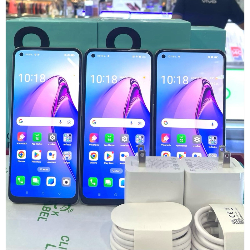 OPPO Reno8 5G 8/256 CPH2359 สินค้าตัวโชว์ เคลียร์สต็อกจากศูนย์ไทยแท้ ...