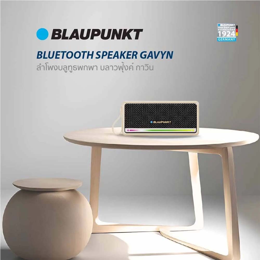 Blaupunkt Gavyn ลำโพงไร้สาย ขนาดพกพา | Shopee Thailand