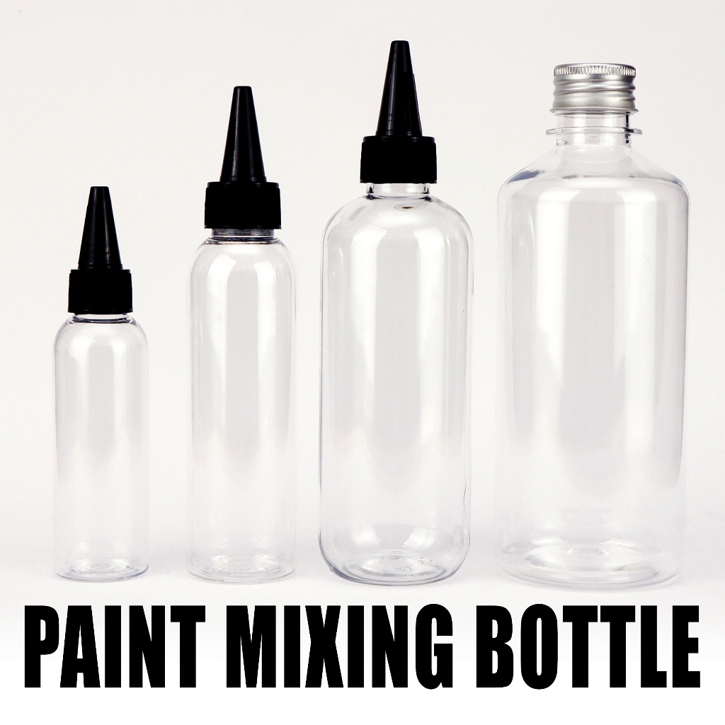 Max Color Paint mixing bottol ขวดผสมสีขนาดต่างๆของสีแม็ก | Shopee Thailand