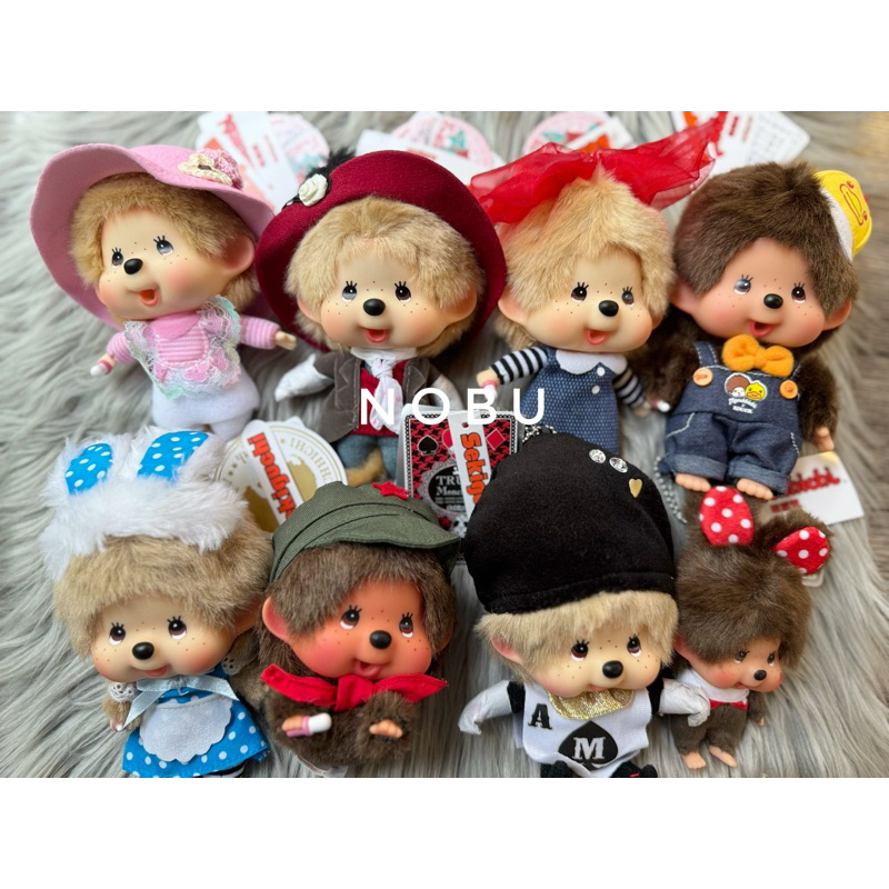 รวม monchhichi หัวโตแฟชั่น พวงบิน พวงเป็ด และตุ๊กตาเป็ด monchhichi