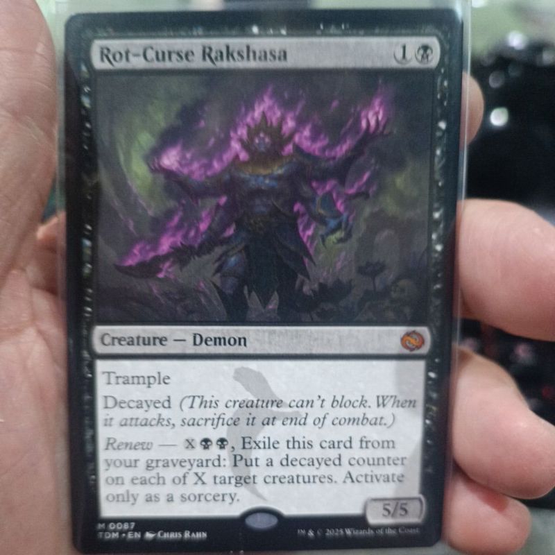 Rot-Curse Rakshasa MTG Single Card | Shopee Thailand