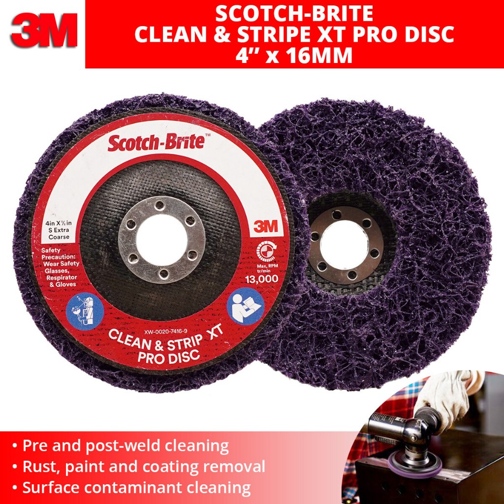 3M ลูกขัดลอกสี/สนิม XT PRO 4