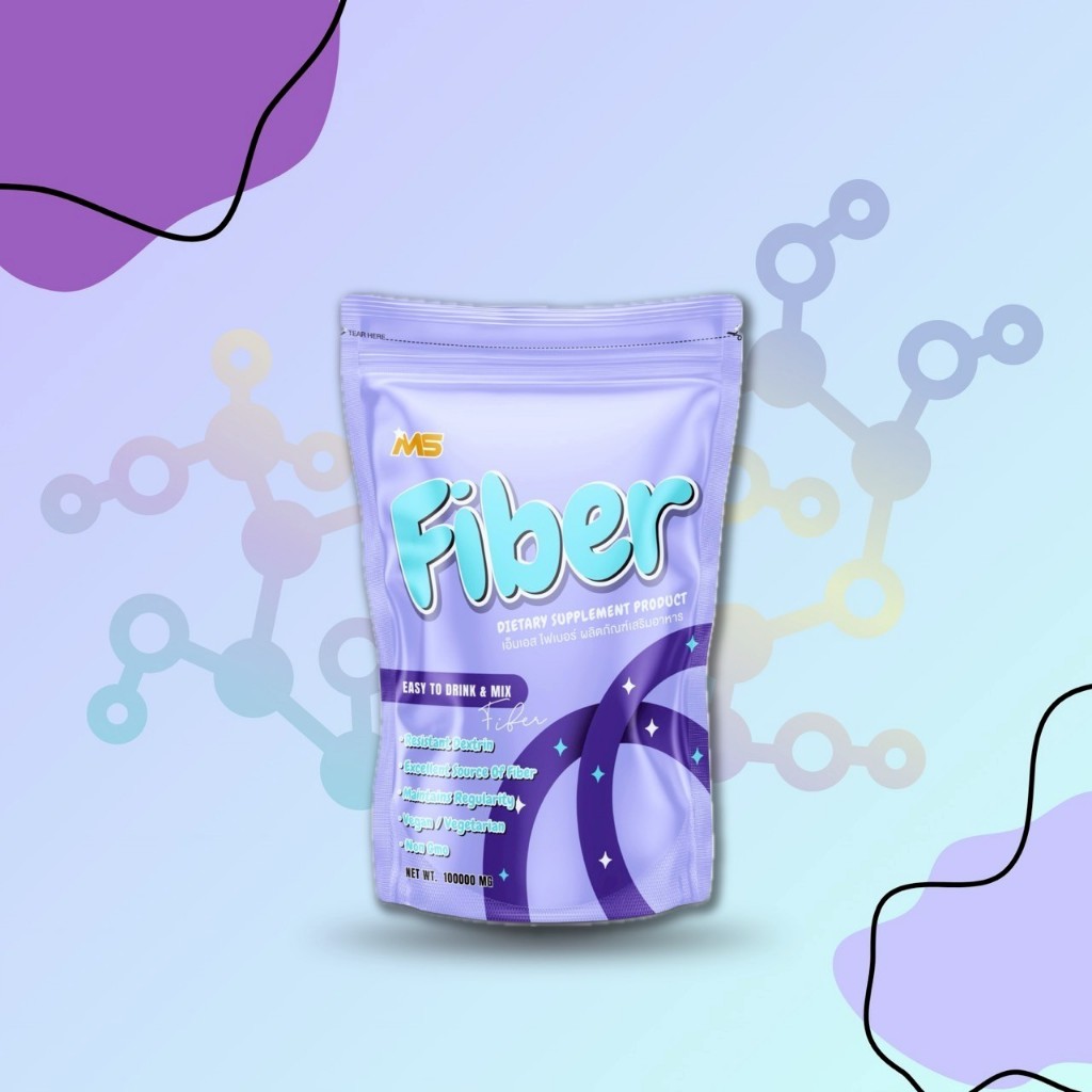 MS FIBER ใยอาหาร ไฟเบอร์ รส ธรรมชาติ ไร้การแต่งสี กลิ่น รส | Shopee ...