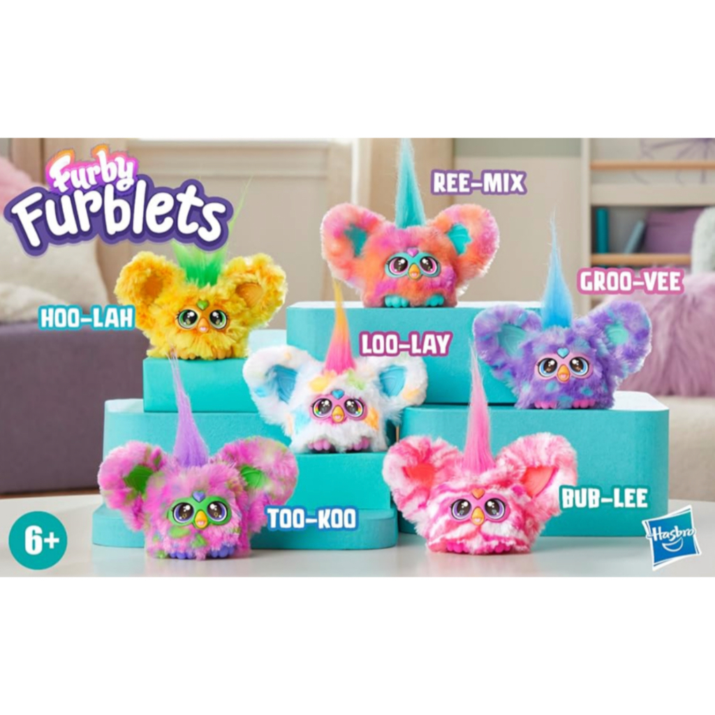 Furby ตุ๊กตา พวงกุญแจเฟอร์บี้จิ๋ว Mini Furby หรือ Furblet พร้อมส่งทุกสี ...