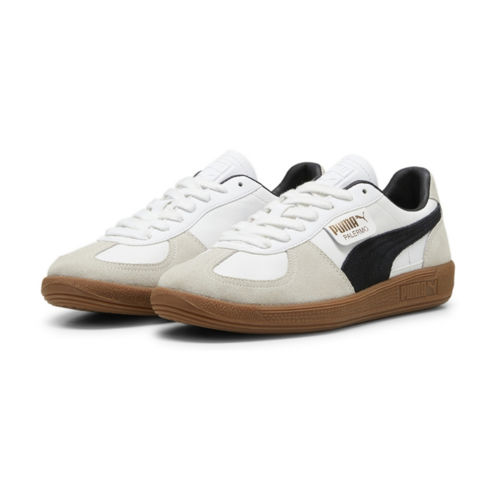 PUMA Palermo Leather White Vapor Grey Gum (396464-01) / Palermo Leather ...