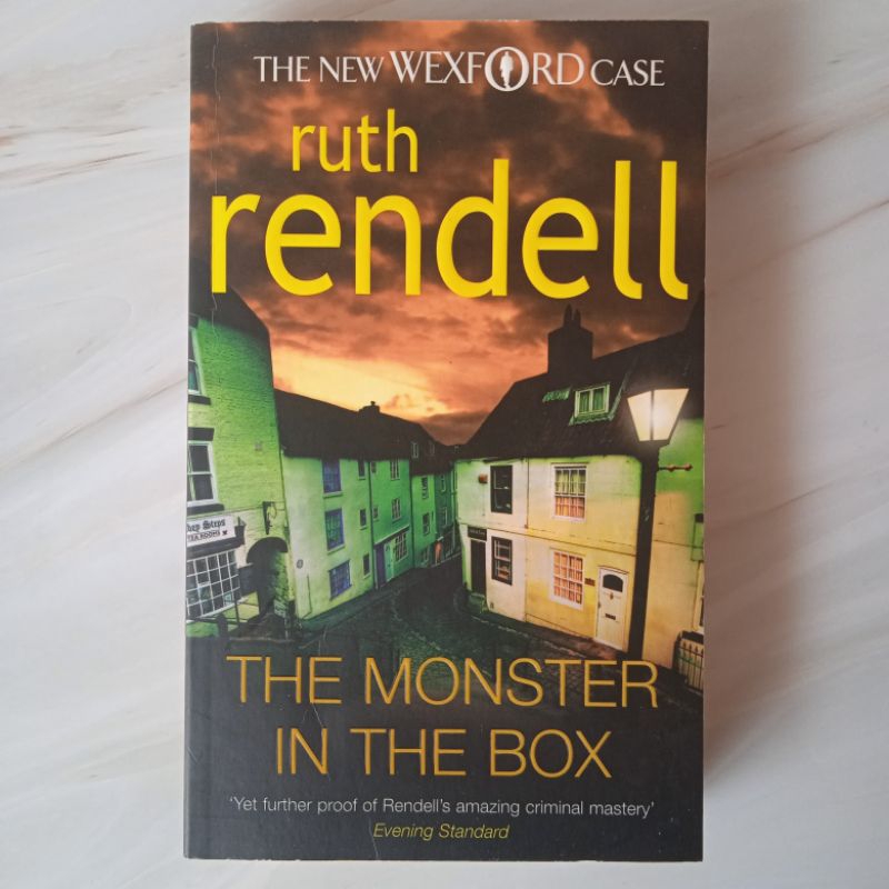 detective mystery fiction Ruth Rendell The Monster in the Box นิยายภาษา ...