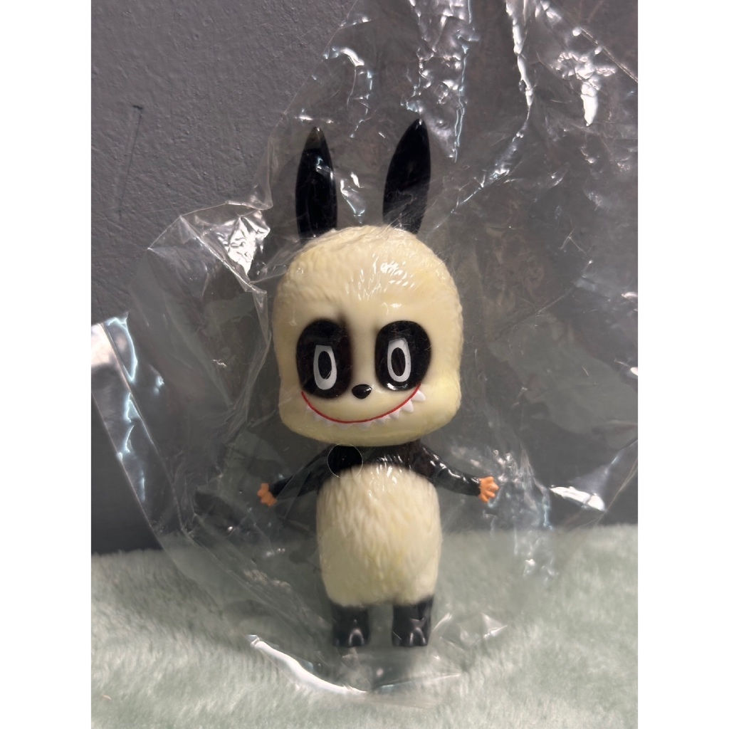 POP MART x HOW2WORK Labubu The Little Monsters Panda Secret Mini Figure ...