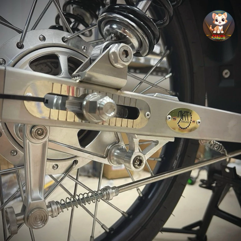 ขายึดดั้มอาม DK สำหรับฝาดั้มเล็ก Honda Wave รูปที่ 2