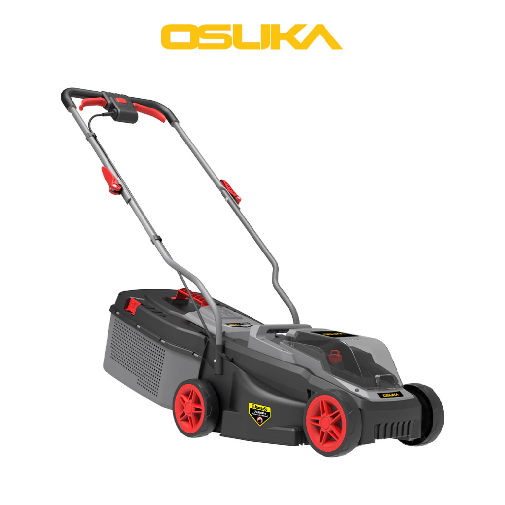 OSUKA รถเข็นตัดหญ้าไร้สาย รุ่น OCLM415 ปรับความสูงได้ 3 ระดับ รถตัดหญ้า รถเข็นตัดหญ้าแบตเตอรี่ รถตัดหญ้าแบต ไร้สาย 20v