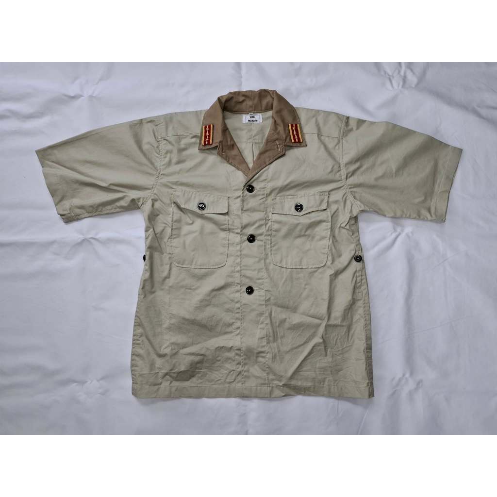 เสื้อทหารญี่ปุ่น เขตร้อน ติดยศคอร้อยเอก IJA Officer Short Sleeve Shirt ...