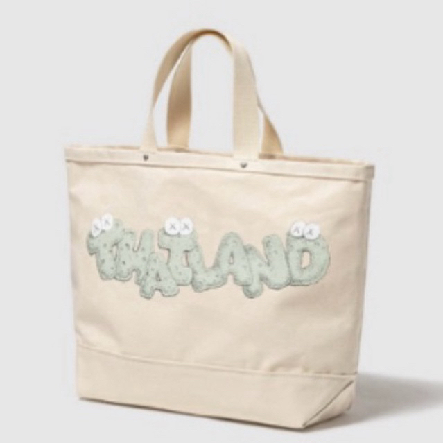 กระเป๋า Human Made “KAWS:HOLIDAY”THAILAND TOTE BAG #humanmade