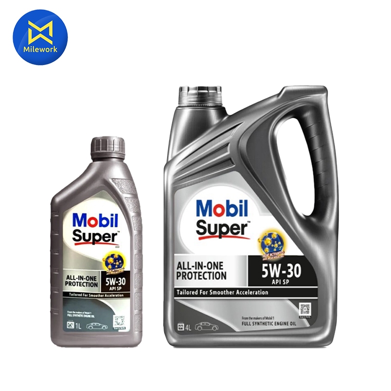 น้ำมันเครื่อง MOBIL-SP AIO (5W30)4L-แถม1L (143566) | Shopee Thailand