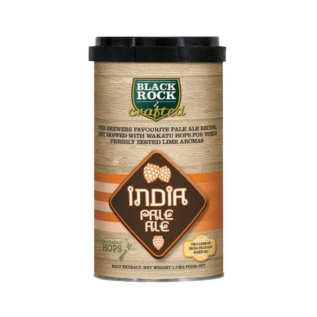 ชุดวัตถุดิบทำเบียร์ Black Rock India Pale Ale (ไม่ต้องต้ม)(20 ลิตร ...