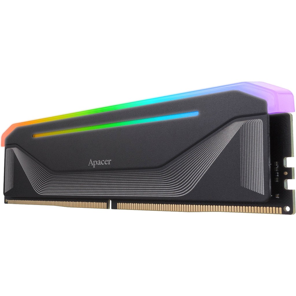 32GB (16GBX2) RAM DDR5(5200) APACER NOX RGB BLACK
