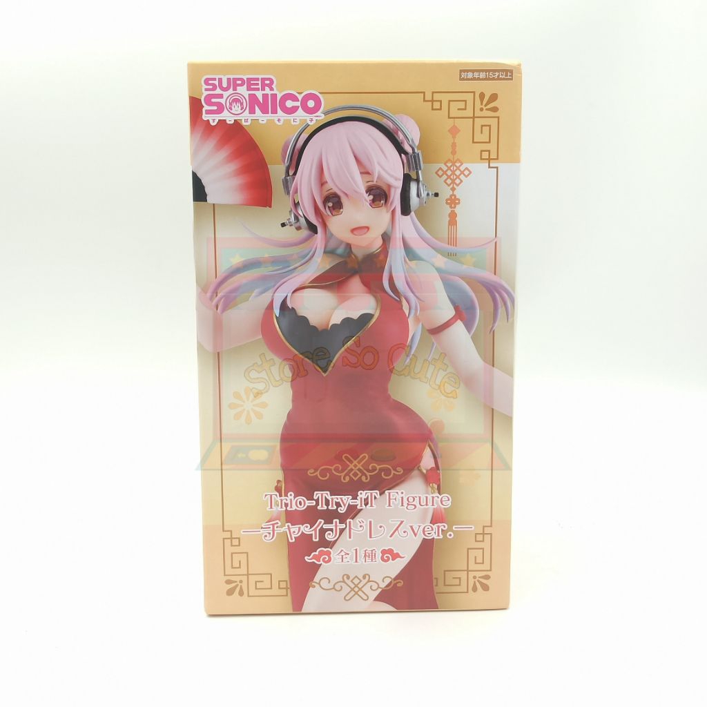 Super Sonico Chinese Dress Ver. Trio-Try-It Figure