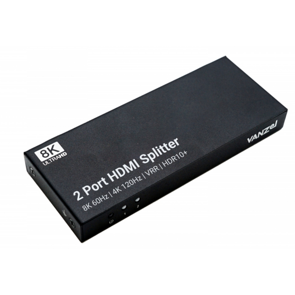 VANZEL 2-Port HDMI Splitter 1 in 2 out 8K60Hz รองรับ VRR, HDR10+ รุ่น ...
