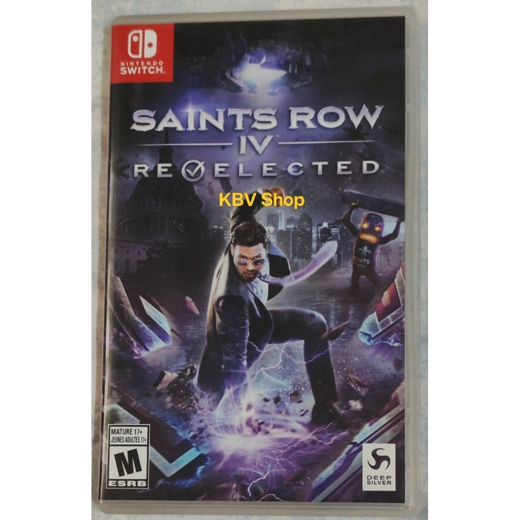 (⚡มือ 2 พร้อมส่ง⚡)Nintendo Switch : Saints Row IV Re-Elected มือสอง ...