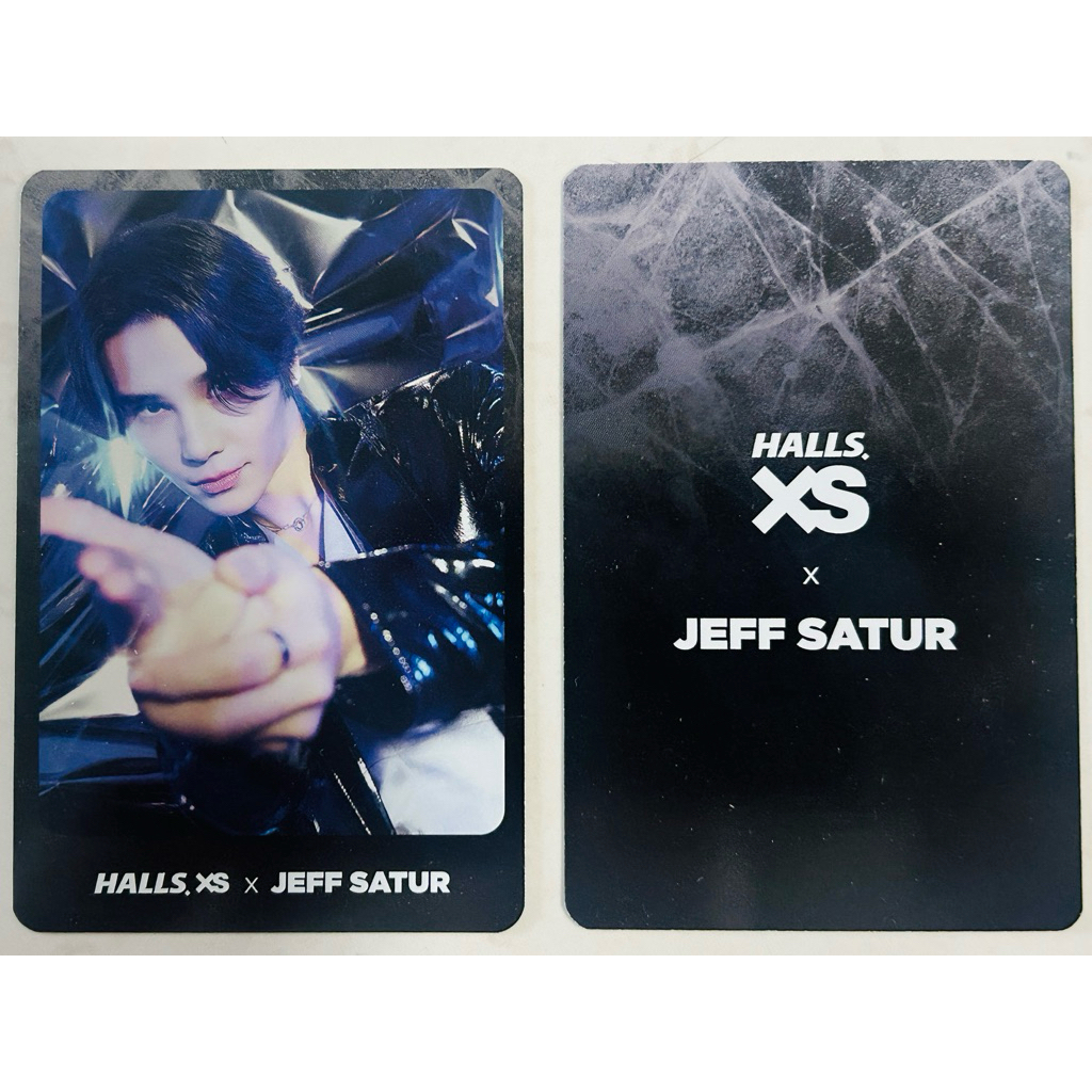 限定 【 Jeff Satur 】x HALLS. XS キャンディー トレカ HALLS x JEFF SATUR 限定カード付き - メルカリ