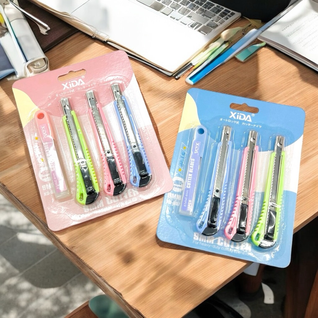 ชุดคัตเตอร์ XIDA + ใบมีด รุ่น XD-607 ของแท้ พร้อมส่ง | Shopee Thailand