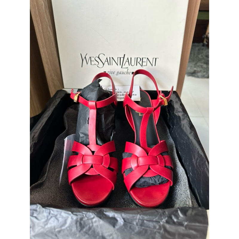 Yves Saint Laurent YSL Size 38 มือสอง สภาพใหม่ ของส่วนตัวค่ะ | Shopee ...
