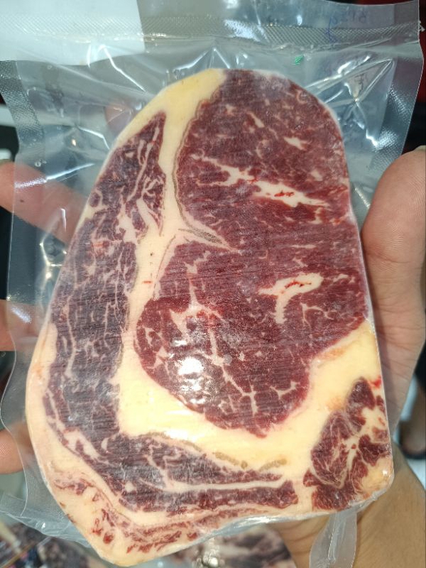 AUS Ribeye Steak Cut (MB 6-7) - 100% Grass-Fed Beef 300-350g - สเต็ก ...